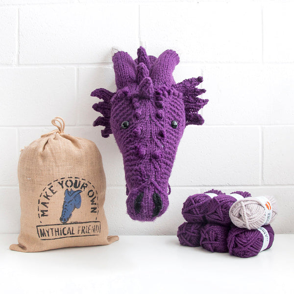 Giant knitting kit online dragons den