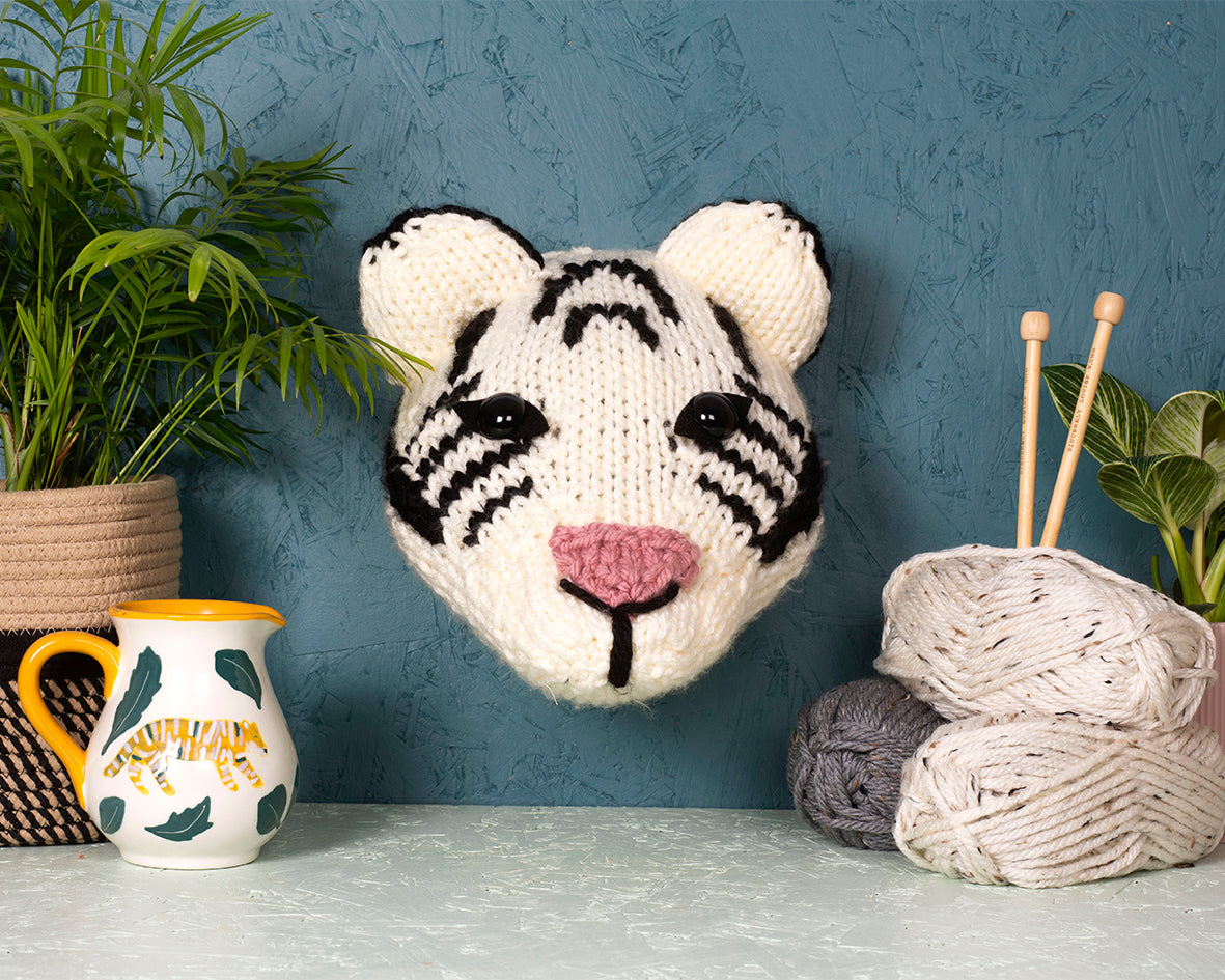 Stuffed tiger head online